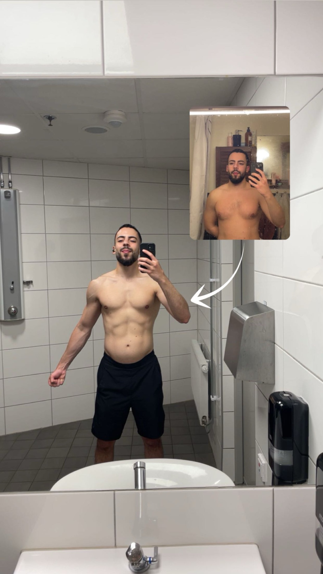 Founder transformation — before and after 90-day gut protocol
